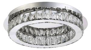 Плафон MOVIDA LED, хром, 32W, 3000K
