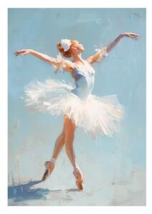 Картина с ръчно изрисувани елементи 70x100 cm Grace – Styler