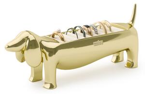 UMBRA Поставка за пръстени “DACHSIE“ - дакел - цвят месинг