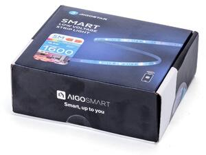 Aigostar - LED RGB Димируема лента 6,5 м LED/16,5W/12/230V 3000K Wi-Fi
