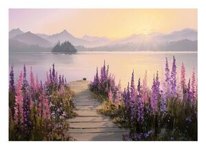 Картина 113x85 cm Lupine Shore – Styler