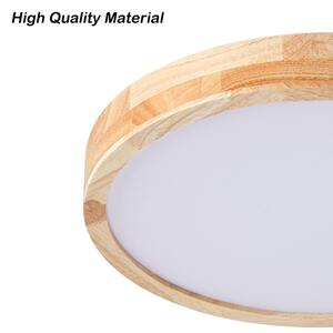 Brilagi - димируемо LED осветително тяло WOODLINE LED/48W/230V 3000-6000K, дъб, диаметър 40 см, с дистанционно управление