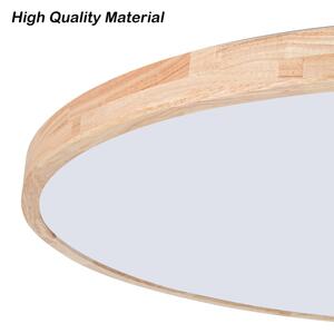 Brilagi - Димируемо LED осветително тяло WOODLINE LED/100W/230V 3000-6000K дъб Ø 80 см + дистанционно управление