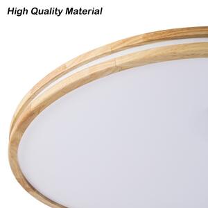 Brilagi - димируемо LED осветително тяло MOLINA LED/100W/230V 3000-6000K дъб Ø 80 см +ДУ