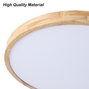 Brilagi - LED димируемо осветително тяло WOODLINE LED/72W/230V 3000-6000K дъб Ø 60 см +ДУ