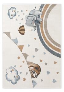 Кремав детски килим 120x170 cm Walk like an Elephant Rainy Party – Villeroy&Boch