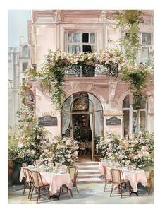 Картина 60x80 cm Café de Fleurs – Styler