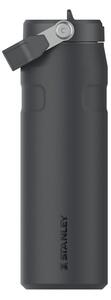 Черен термос от неръждаема стомана 700 ml IceFlow™ Flip Straw 2.0 Tumbler Black – Stanley