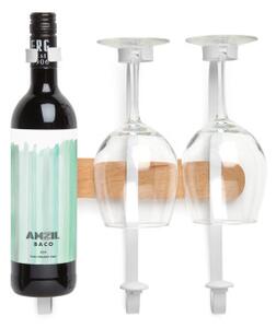 UMBRA Стенна стойка за бутилки и чаши “SHOWVINO“