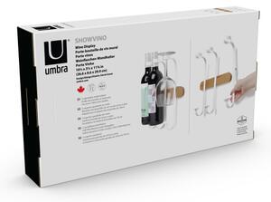 UMBRA Стенна стойка за бутилки и чаши “SHOWVINO“