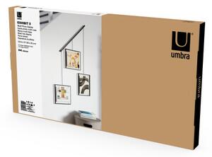 UMBRA Фотодисплей за стена “EXHIBIT“ за 3 снимки( 20х25 см.) - черен цвят