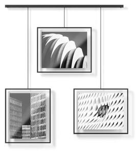 UMBRA Фотодисплей за стена “EXHIBIT“ за 3 снимки( 20х25 см.) - черен цвят