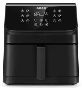 Фритюрник с горещ въздух Cosori Premium II CAF-P651-KEUR, 6.2 л, 11 програми, Таймер, AirWhisper, Черен