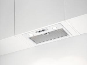 Абсорбатор Electrolux LFG525W, за вграждане, енергиен клас C, въздухопоток 350 m3/h, 1 мотор, 3 степени на мощност, филтър против мазнини, бял
