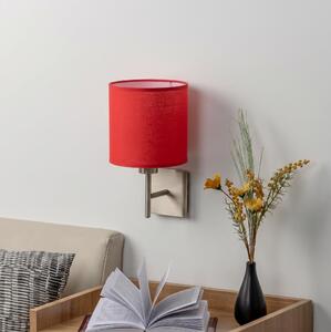 BRILAGI - LED стенно осветително тяло NUBILA 1xE27/60W/230V матов хром/червен