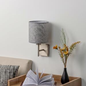 BRILAGI - LED стенно осветително тяло NUBILA 1xE27/60W/230V матов хром/сиво