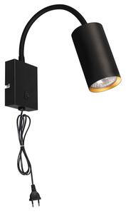 Brilagi - Гъвкав аплик SELE 1xGU10/30W/230V черен/златист