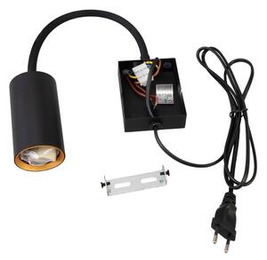 Brilagi - Гъвкав аплик SELE 1xGU10/30W/230V черен/златист