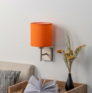 BRILAGI - LED настенно осветително тяло NUBILA 1xE27/60W/230V матов хром/оранжево