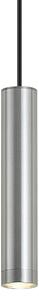 Дизайнерска висяща лампа Gunmetal GU10 50mm IP44 - Tuba
