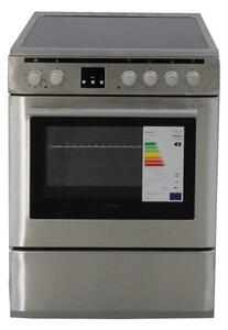 Готварска печка Finlux FLCM 6000A IX, 56 л. обем, 8 функции, керамичен плот, инокс