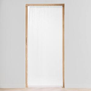 Бяла завеса за врата 90x200 cm Haltona – douceur d'intérieur