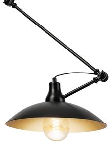 Brilagi - LED полилей на тръба IRONBEAM 1xE27/60W/230V черен