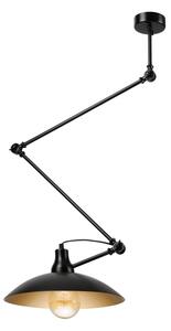 Brilagi - LED полилей на тръба IRONBEAM 1xE27/60W/230V черен
