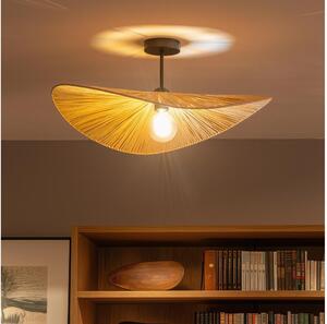 Brilagi - LED повърхностно монтиран полилей CERIA BOHO 1xE27/60W/230V Ø 60 cm черен/бежов