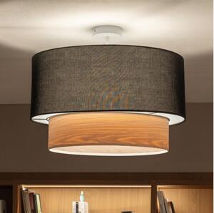 Brilagi - LED полилей за повърхностен монтаж CERIA 1xE27/60W/230V Ø 50 cm бял/черен/бежов