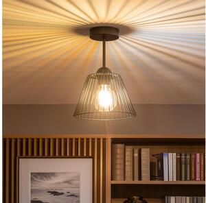 Brilagi - LED прикрепен полилей CERIA WIRE 1xE27/60W/230V Ø 21 см черен