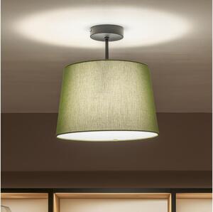 Brilagi - LED плафон CERIA 1xE27/60W/230V Ø 30 см черен/зелен