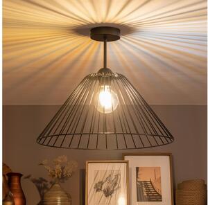 Brilagi - LED прилепен полилей CERIA WIRE 1xE27/60W/230V Ø 45 см черен