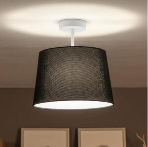 Brilagi - LED полилей за повърхностен монтаж CERIA 1xE27/60W/230V Ø 30 см бял/черен
