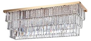 Ideal Lux - Плафон MARTINEZ 8xE14/40W/230V златен