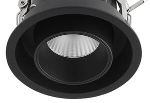 Ideal Lux - LED вградено точково осветително тяло NOVA LED/20W/230V Ø 15,4 см черно