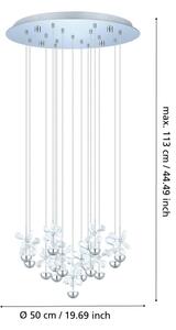 Eglo 93662 - LED полилей на кабел PIANOPOLI LED/44W/230V