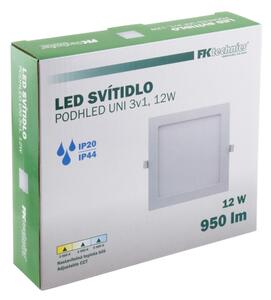 LED Лампа за вграждане в баня LED/12W/230V 3000/4000/6000K IP44