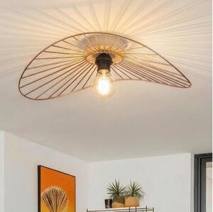 Brilagi - LED повърхностно монтиран полилей CERIA WIRE 1xE27/40W/230V 40x56 cm бронз/дъб