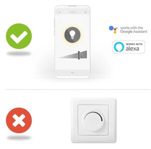 Nedis WIFILOFC20FBK-LED RGBW прожектор SmartLife LED/20W/230V Wi-Fi IP65
