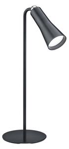 Матово черно метална LED настолна лампа (височина 36 cm) Maxi – Reality