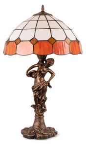 Brilagi - Витражна настолна лампа в стил Tiffany SIENNA 1xE27/60W/230V
