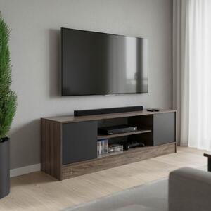 Телевизионна конзола Sasa Кафяв 120x35x41.5 см