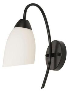 LED стенна аплика Berak Черен 10x10x17 см