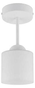 BRILAGI - LED лустра за повърхностен монтаж RETRO GLASS 1xE27/60W/230V Ø 10 см бяла