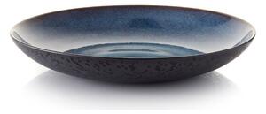 Черна/синя глинена купа ø 40 cm Gastro Dark Blue/Black – Bitz