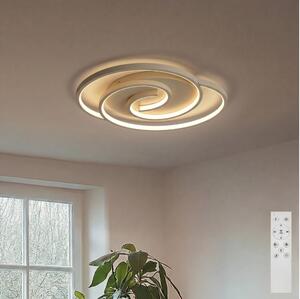 BRILAGI - димируема LED таванна лампа VELO LED/70W/230V 38x47,8 cm бежова + дистанционно управление