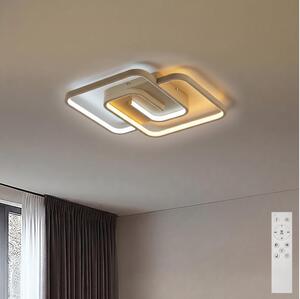 BRILAGI - LED димируемо таванно осветително тяло VELO LED/64W/230V 48x48 cm бежово + дистанционно управление
