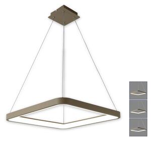 BRILAGI - LED димируем полилей на кабел FALCON SLIM LED/50W/230V 50x50 cm бежов + с дистанционно управление
