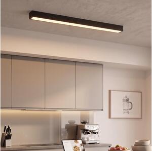 LED Плафон/полилей на кабел LED/44W/230V 3000K 120 cm черен